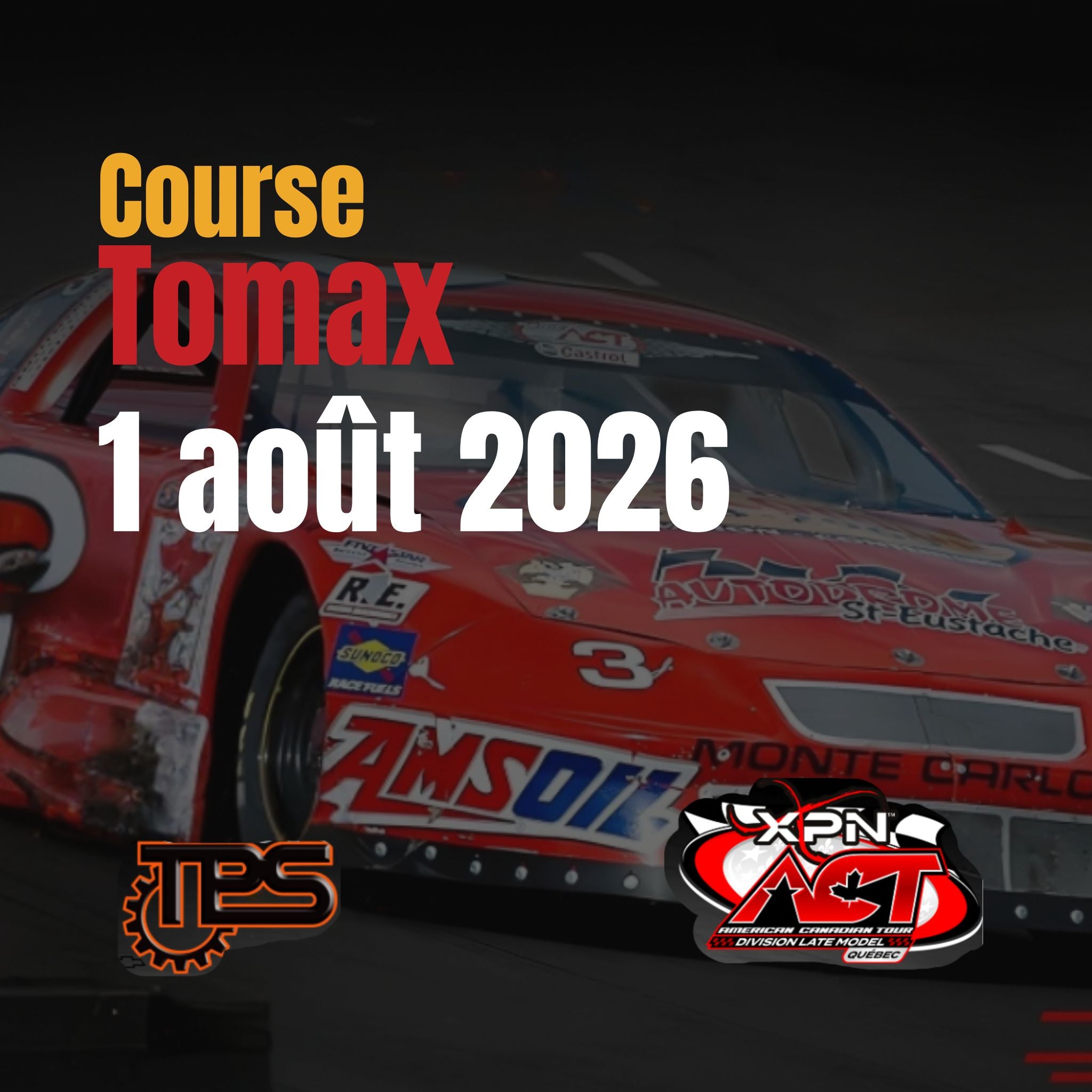 1er août 2026 - Course Tomax - Série ACT LMS Québec - SPECTATEURS