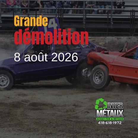 8 août 2026 - Grande Démolition Inter-Métaux - SPECTATEURS